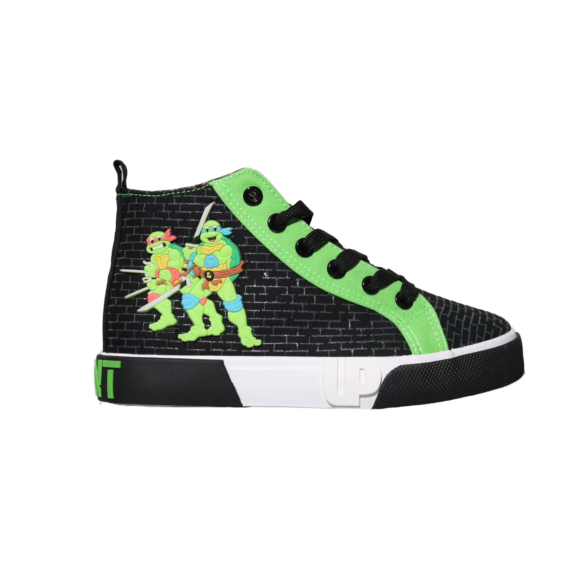 Mens Womens Chicago White Sox Turtle Ninja High Top Shoes 3D